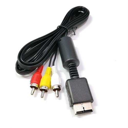 Rca AV Audio Video Cable TV For PS1 1.8m Adapter US - Picture 4 of 12