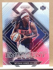 2022 Panini Prizm WNBA #10 Myisha Hines-Allen Emergent