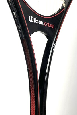 Wilson Cobra テニスラケット ミッドサイズ 4 1/4 Wilson Cobra Tennis Racket with Cover - 4 1/2 L | eBay