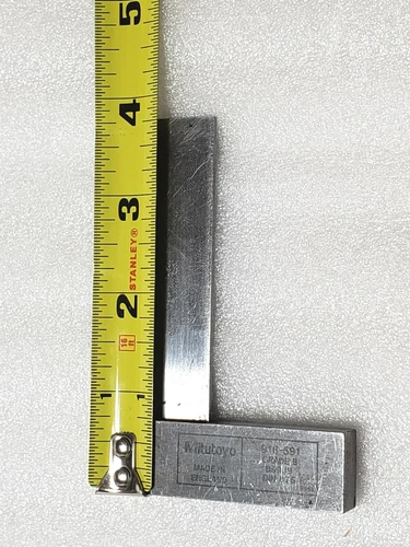 Mitutoyo 916-591 Size 3" Grade B Engineers Square England