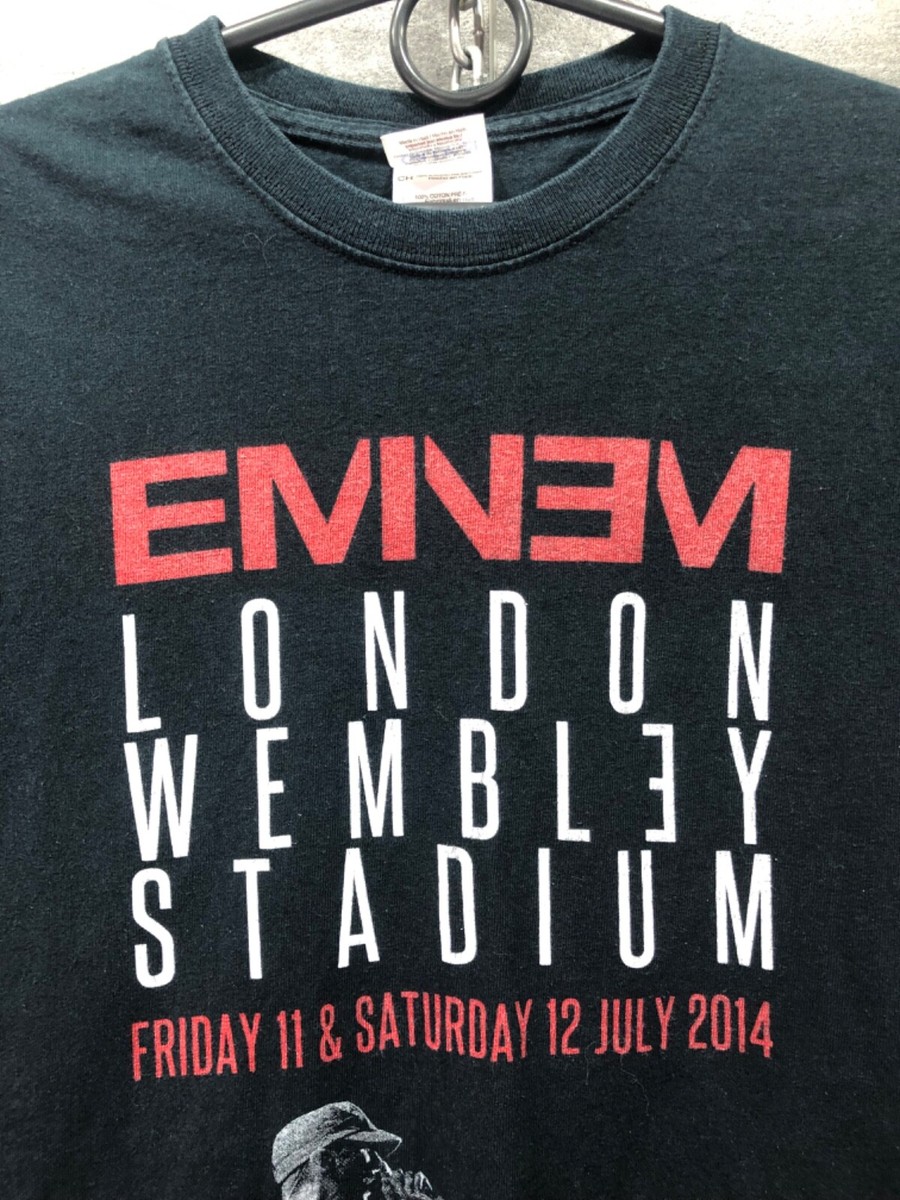 Eminem 2014 London vintage rap tour tee Size S | eBay UK