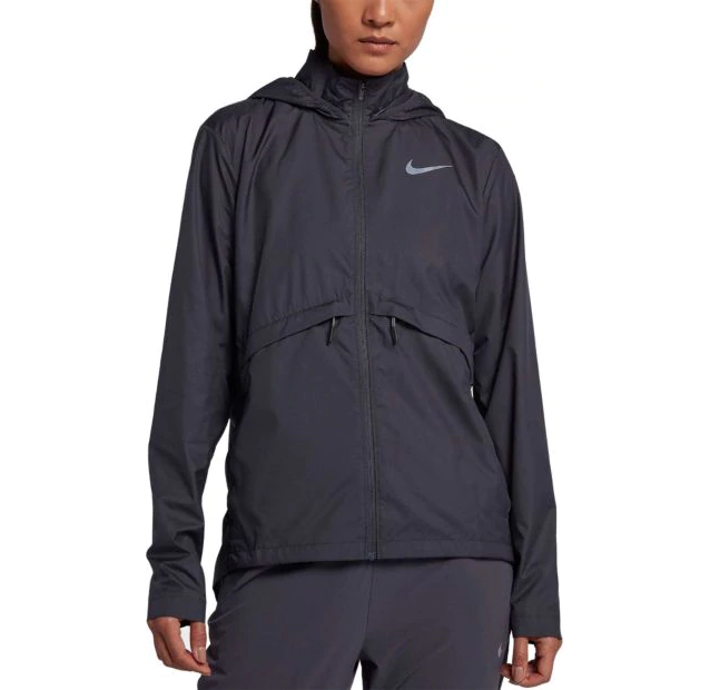 nike women's essential hooded running jacket