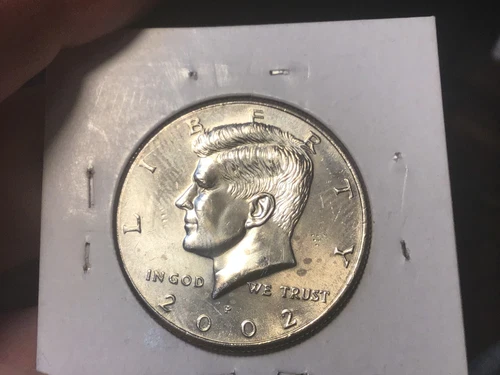 2002-P BU KENNEDY HALF DOLLAR FROM ORIGINAL ROLL at Wholesale