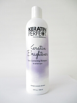 Keratin Brightener Shampoo by Keratin Perfect 12 oz