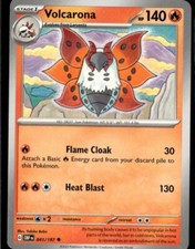 2023 Scarlet & Violet Obsidian Flames Volcarona 41/197