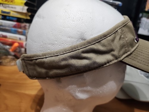 Titleist Embroidered Purple & Tan PRO V 1 Visor Adjustable - Picture 4 of 8