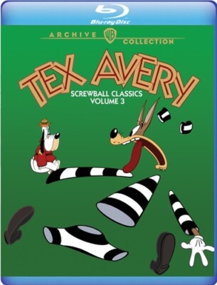 TEX AVERY SCREWBALL CLASSICS VOLUME 3 New Blu-ray Warner Archive Collection