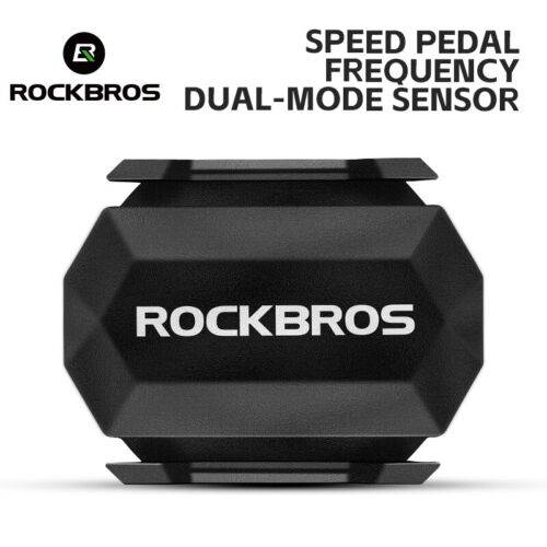 ROCKBROS Bike Speedometer Wireless Computer GPS ANT+ Heart Rate Monitor Mount - Picture 8 of 17