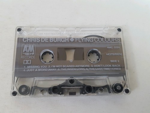 Chris De Burgh Flying Colours Audio Cassette Tape Album 1988 A & M Records - Picture 2 of 4