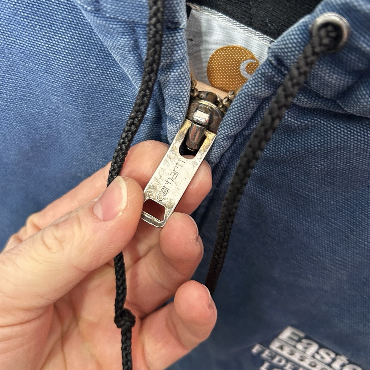 00s Carhartt J03 Active Jacket USA製 Vintage Carhartt Hooded Active Jacket “Navy” J03 NVY Men's