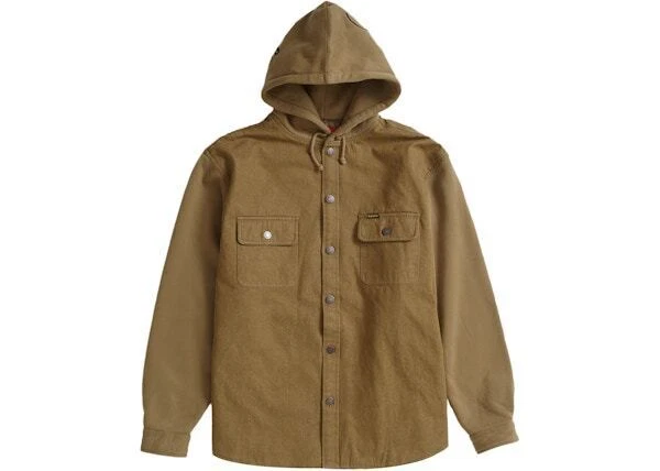Chemise en denim polaire Supreme marron taille XL