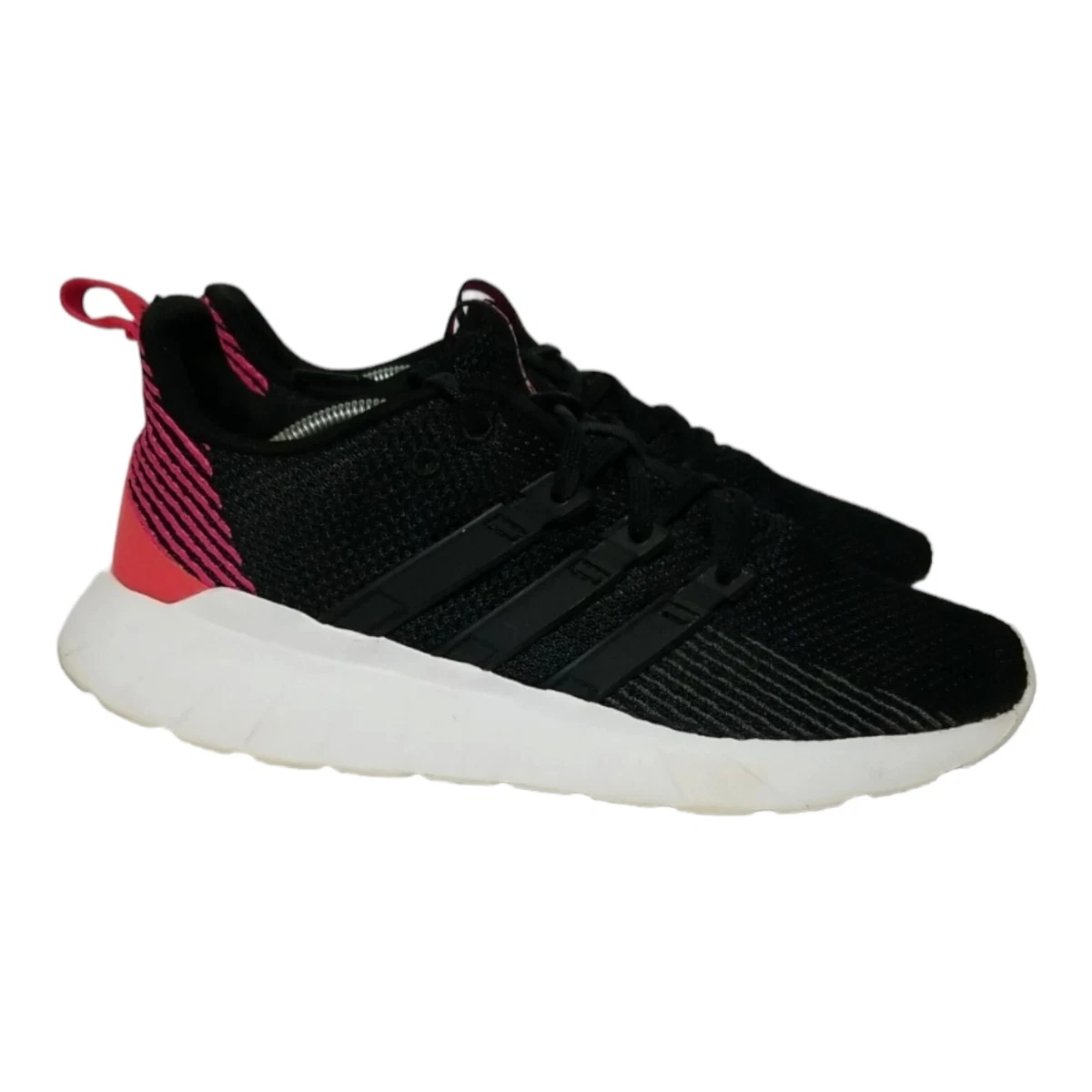 Adidas questar flow cheap black pink