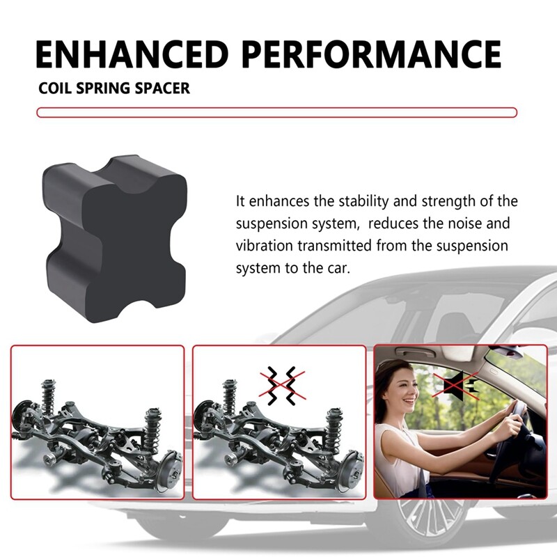 6PCS Heavy Duty Rubber Coil Spring Booster for 1Inch to 1.5Inch Coil Spring1435 eBay