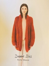 Debbie Bliss "Roma Weave" Knitting Pattern Booklet
