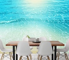 3D Sunshine Sea ZHUB7553 Wallpaper Wall Mural Removable Self-adhesive Vera