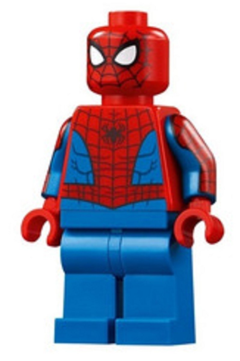 LEGO Superheroes: Spiderman with Printed Arms and Web Blast | eBay