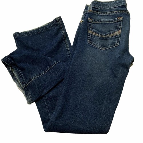 Kasil relaxed fit bootcut leg Women's size 27 dark blue denim jeans - Picture 6 of 6