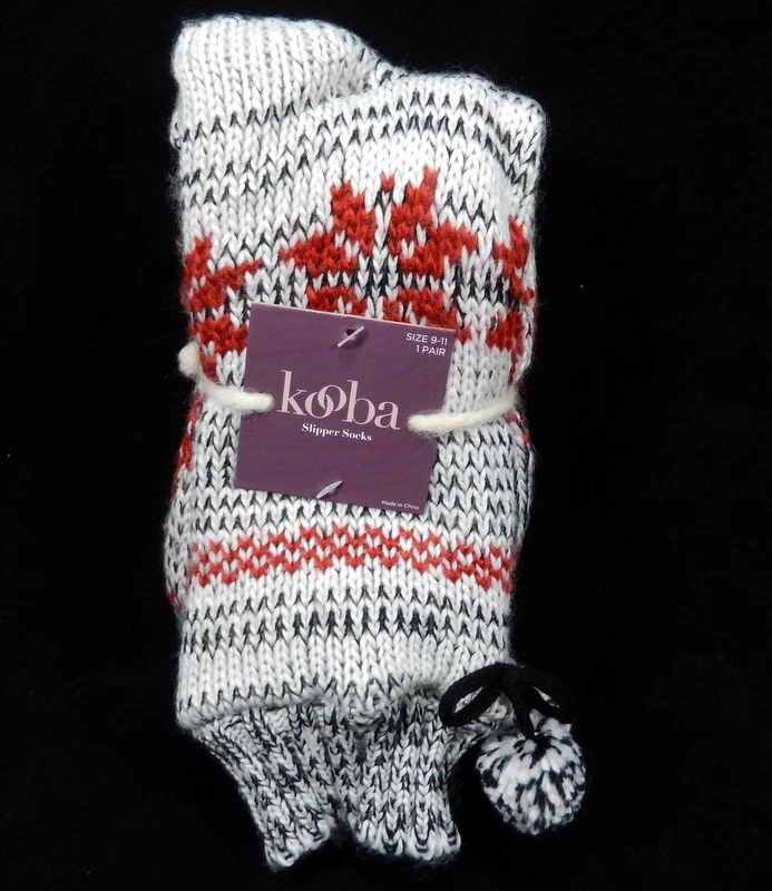 Kooba slipper deals socks