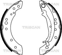 Triscan Bremsbackensatz Hinterachse U.A. FüR Mitsubishi, Smart