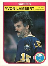 1982-83 O-Pee-Chee #27 Yvon Lambert