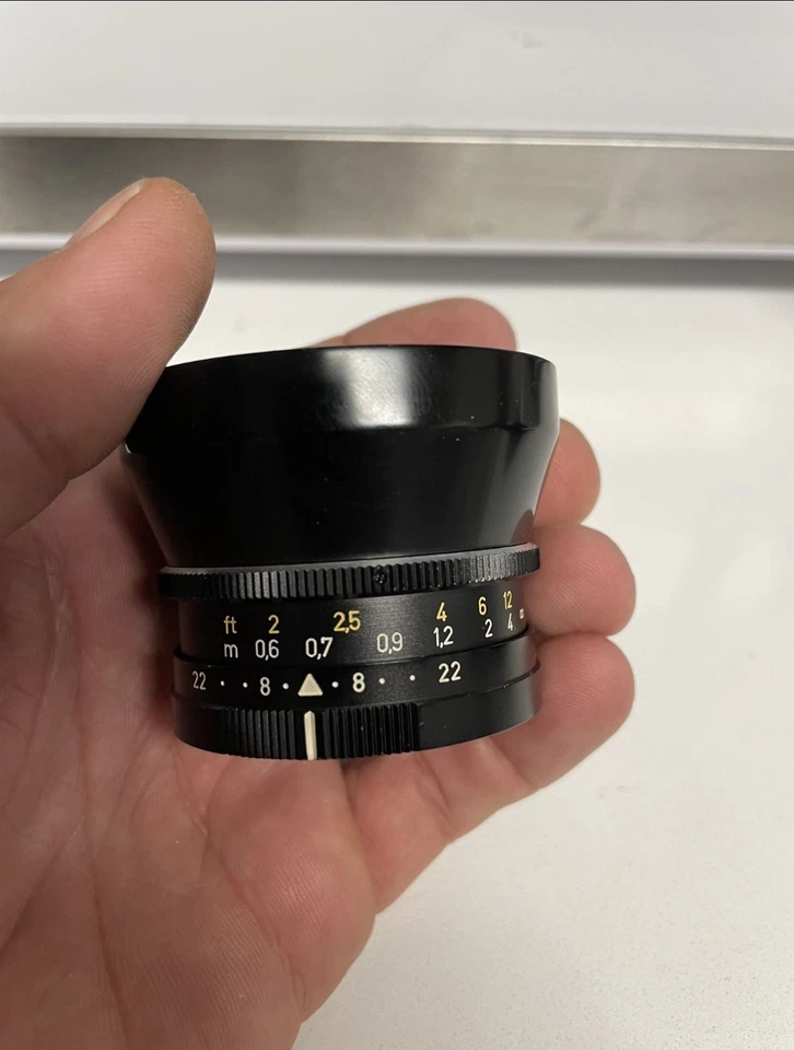 Lentes Carl Zeiss Rolleiflex SL26 80 mm y 28 mm para cámara Foto 3 de 4