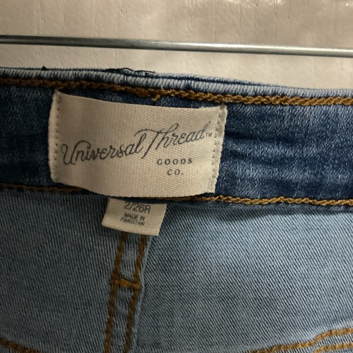 NWT LA Blues Melrose Stretch Jeans 4M Petite Blue Boot Cut, Slight Flare - Picture 4 of 6