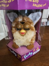 1998 Furby Model 70  800   Giraffe Brown/Cream Variant SEALED BOX