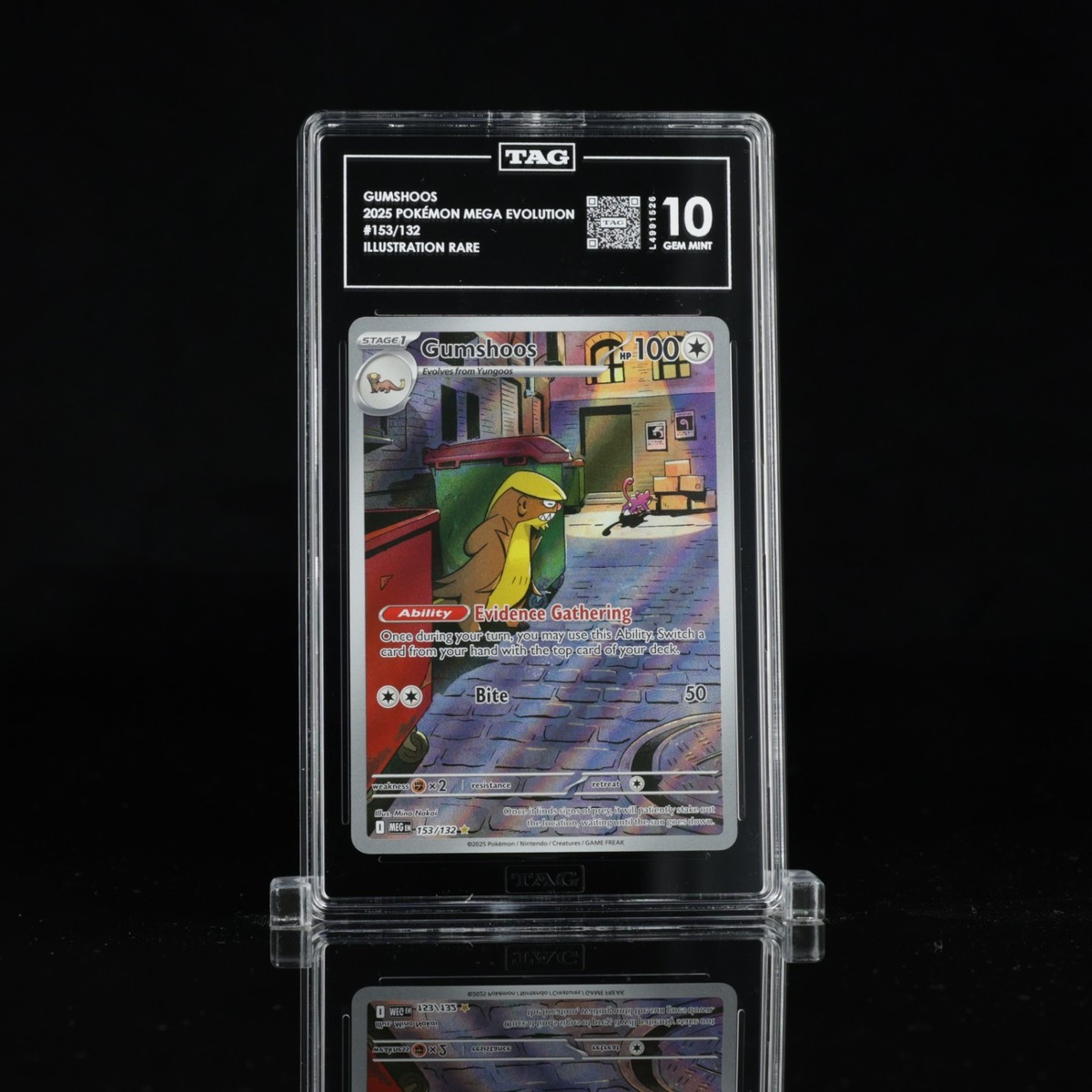 ★So.★ Gumshoos 153/132 IR Pokemon Mega Evolution TAG 10 | eBay