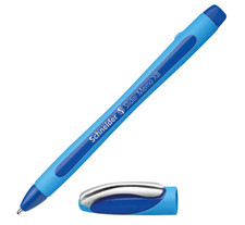 Schneider Kugelschreiber Slider Memo hellblau/dunkelblau, Schreibfarbe: blau,