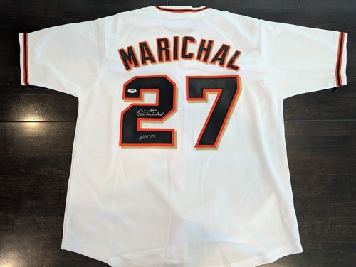 Juan Marichal Autographed L Jersey JSA Auto Inscribed HOF 83 San Fran. Giants - Picture 2 of 4