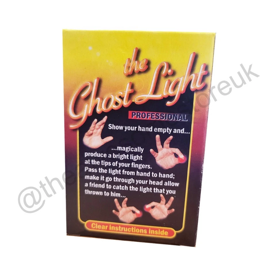 2 x Red Magic Thumb Lights – LED Finger Light Trick Toy for Parties & Shows - Image 3 of 4