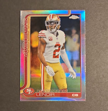 Topps 2025 Topps Chrome Deommodore Lenoir 49ers Refractor #269 NFL