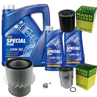 Inspektionspaket 7L Mannol Special Plus 10W-30 FüR Mitsubishi L 200 2.5 TD 4WD