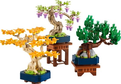 LEGO Botanicals #10373 MINI BONSAI TREES 709 Pcs New/Sealed Aug.1