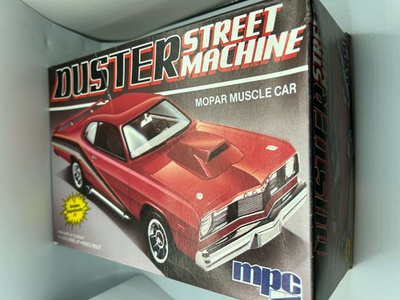 #ad #ad MPC 1975 76 PLYMOUTH DUSTER STREET MACHINE vintage model kit one – 0769 built $36.99