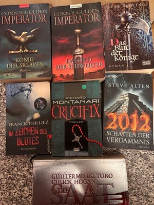 7 ROMANE CONN IGGULDEN FRANCK THILLIEZ RICHARD MONTANARI GUILLERMO DEL TORO CHUC
