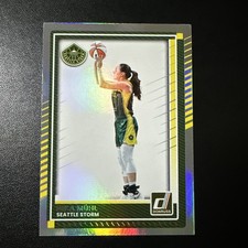2025 Panini Donruss WNBA Nika Muhl Silver Holo Seattle Storm #81