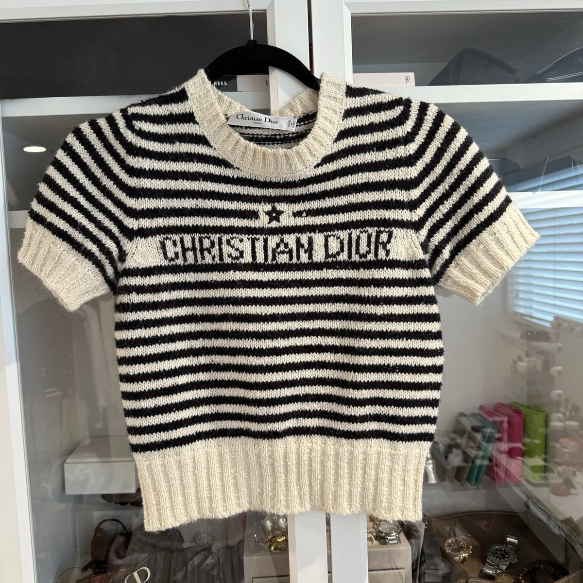 Christian Dior ストライプニットトップス 38 Dior Striped Sweaters for Women for sale | eBay