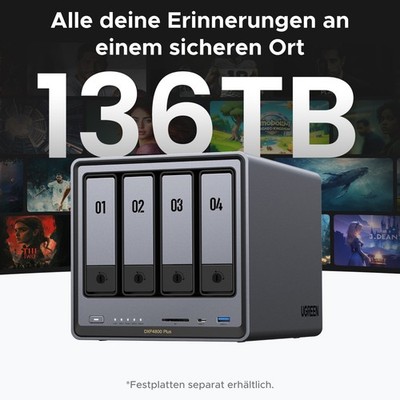 UGREEN NASync DXP4800 Plus 4-Bay 10GbE NAS