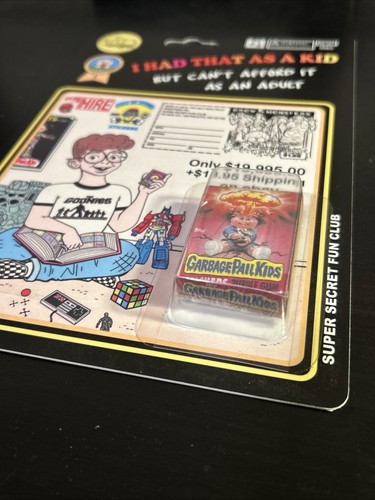 2020 SSFC Sealed Mini Garbage Pail Kids OS1 Box GPK Series 1 Adam Bomb /25 - Picture 10 of 19