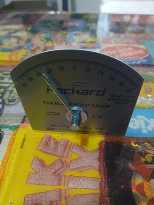 Packard PG5099801 H24-850 Fan Blade Pitch Gauge  
