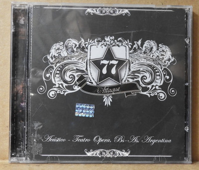 ATAQUE 77 ''Acustico-Teatro Opera,Bs-As Argentina'' 2012 (SONY) CD EX/EX!