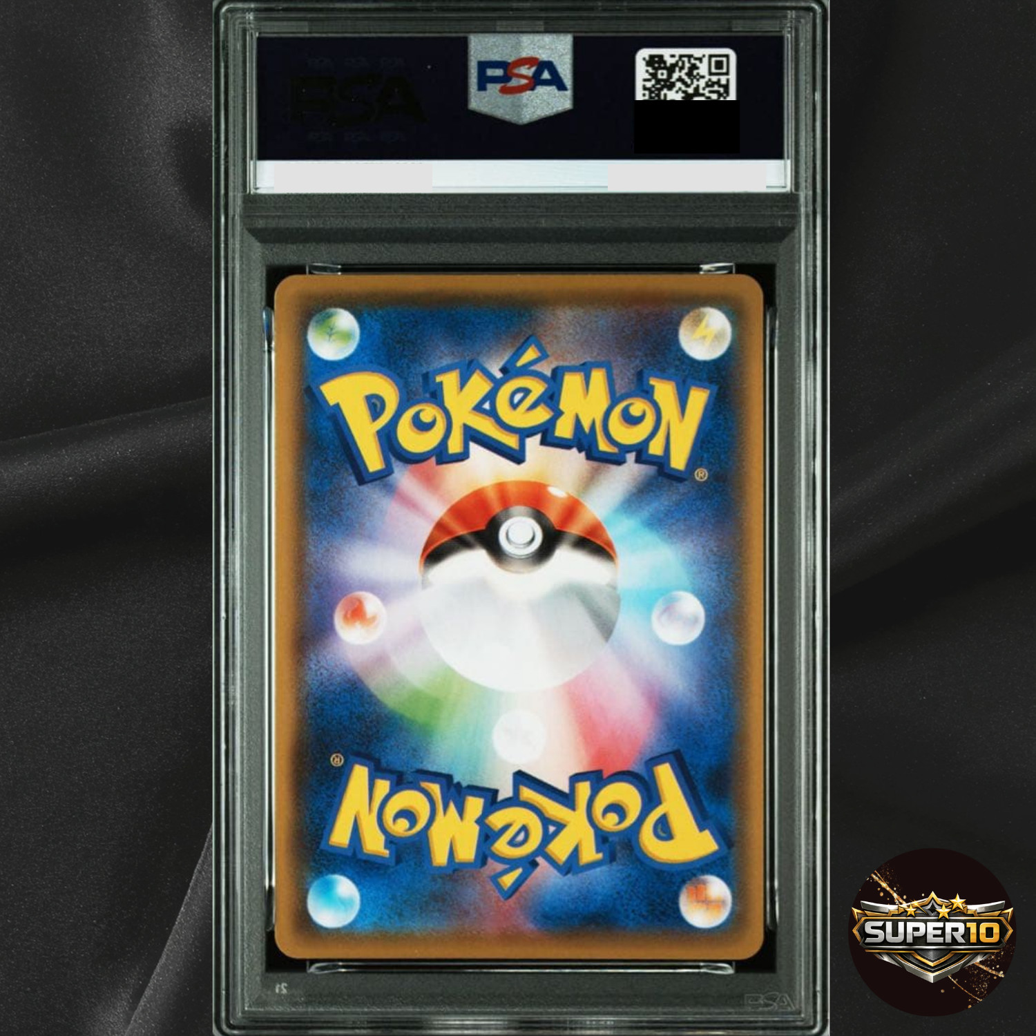 POKEMON PSA 10 PIKACHU-REVERSE FOIL 001 s8a 25TH ANNIVERSARY COLLECTION GEM MINT view 2