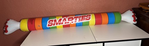 Smarties Candy salon flottant gonflable piscine nouilles jouet bonbon fête RARE
