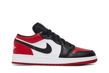 Air Jordan Air Jordan 1 Low GS 'Bred Toe' 553560-612 Shoes