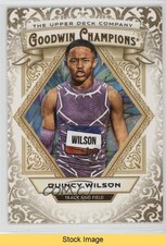 2025 Upper Deck Goodwin Champions Gold Quincy Wilson #44 READ 6kv
