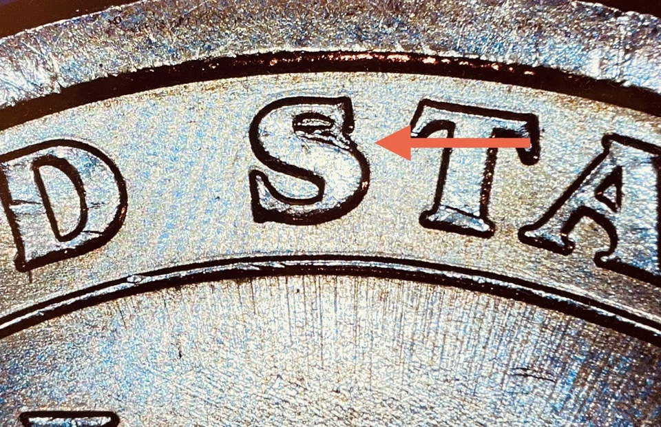 Dollar Error Coin & Variety Lot, SBA Wide Rim Variety and President Coin Errors  - Image 4 of 4