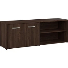 Bush Business Furniture Studio C Low Storage Cabinet with Doors and Shelves i...
