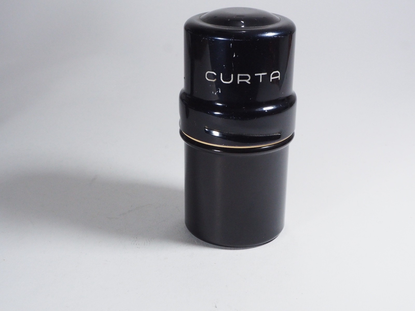 Curta Calculator 1954 Type 1 all metal w/can, box, 3 manuals, perfect function