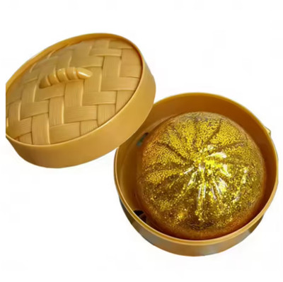 Rare Glitter Dumpling Squishy Toy Mystery Blind Box Bao Bun Stress Relief Toy